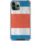Costa Rican Flag Distressed iPhone 12 Pro Max Clear Case